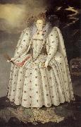 unknow artist The Ditchley Portrait of Queen Elizabeth china oil painting artist